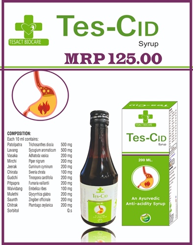 TES-CID SYRUP
